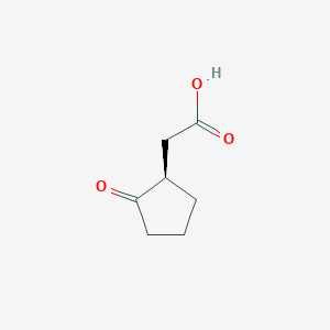 molecular formula C7H10O3 B8253911 (+/-)-2-Oxocyclopentaneacetic acid 