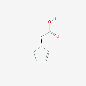 (1R)-2-Cyclopentene-1alpha-acetic acid