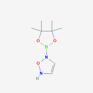 5-(4,4,5,5-tetramethyl-1,3,2-dioxaborolan-2-yl)-2H-1,2,5-oxadiazole