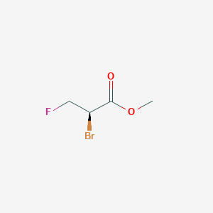 methyl (2R)-2-bromo-3-fluoropropanoate