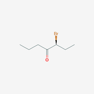 (3S)-3-bromoheptan-4-one