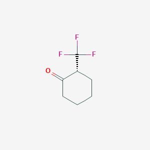 (2R)-2-(trifluoromethyl)cyclohexan-1-one