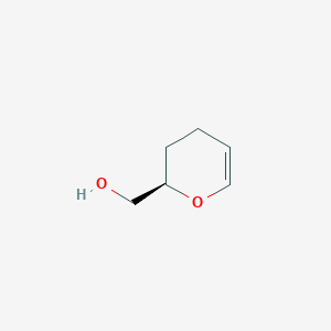 molecular formula C6H10O2 B8254068 (R)-(3,4-Dihydro-2H-pyran-2-yl)methanol 