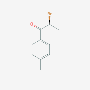 molecular formula C10H11BrO B8254131 (2S)-2-bromo-1-(4-methylphenyl)propan-1-one 