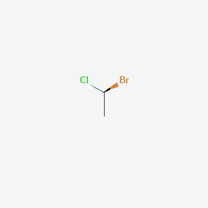 molecular formula C2H4BrCl B8254157 (1S)-1-bromo-1-chloroethane 