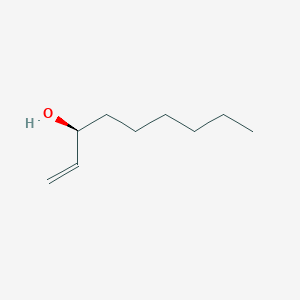 molecular formula C9H18O B8254221 (3S)-1-Nonen-3-ol CAS No. 123878-29-5