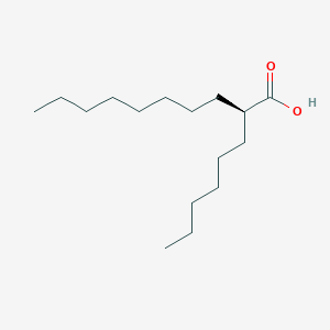 molecular formula C16H32O2 B8254302 (2S)-2-hexyldecanoic acid 