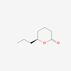 molecular formula C8H14O2 B8254393 6alpha-Propyltetrahydro-2H-pyran-2-one 
