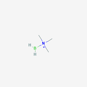molecular formula C3H11BN+ B8254401 Boryltrimethylaminium 