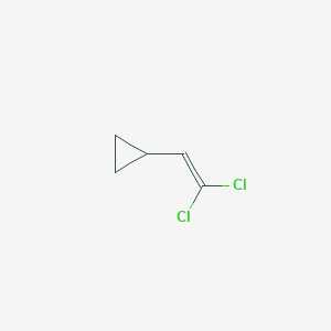 molecular formula C5H6Cl2 B8254528 1,1-Dichloro-2-cyclopropylethene 