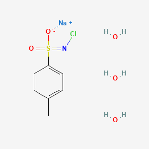 sodium;N-chloro-4-methylbenzenesulfonimidate;trihydrate