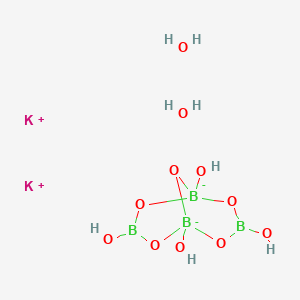 molecular formula B4H8K2O11 B8254742 CID 132987549 