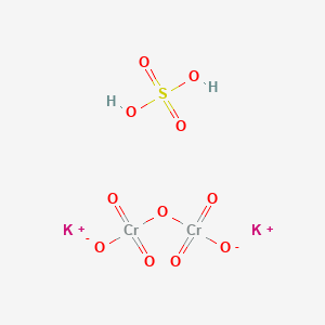 molecular formula Cr2H2K2O11S B8254765 Potassium dichromate sulfuric acid 