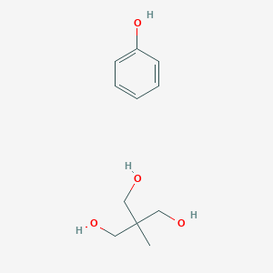 2-(Hydroxymethyl)-2-methylpropane-1,3-diol;phenol