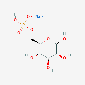 molecular formula C6H12NaO9P B8254876 alpha-D-Glucose-6-phosphate,monosodium salt 