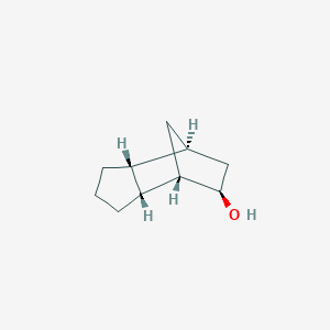 molecular formula C10H16O B082549 (3aalpha,4alpha,5alpha,7alpha,7aalpha)-Octahydro-4,7-methano-1H-inden-5-ol CAS No. 10271-45-1