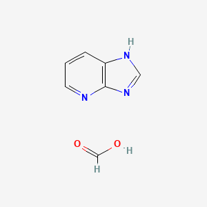 molecular formula C7H7N3O2 B8254912 3H-Imidazo[4,5-b]pyridine formate 