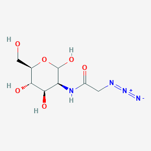 molecular formula C8H14N4O6 B8255108 N-叠氮乙酰甘露糖胺 