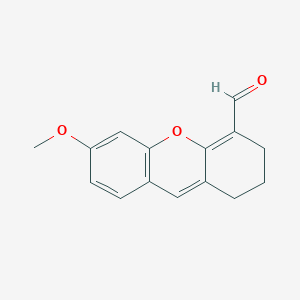 6-Methoxy-2,3-dihydro-1H-xanthene-4-carbaldehyde