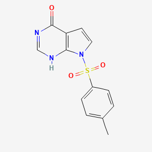 molecular formula C13H11N3O3S B8255172 CID 133055002 