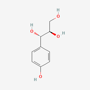molecular formula C9H12O4 B8255245 1,2,3-Propanetriol, 1-(4-hydroxyphenyl)-, (1R,2S)-rel- CAS No. 25743-67-3