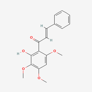 2'-Hydroxy-3',4',6'-trimethoxychalcone