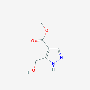 methyl 5-(hydroxymethyl)-1H-pyrazole-4-carboxylate