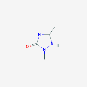 molecular formula C4H7N3O B8255392 CID 138120 