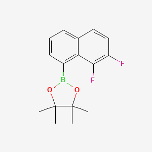 2-(7,8-Difluoronaphthalen-1-yl)-4,4,5,5-tetramethyl-1,3,2-dioxaborolane