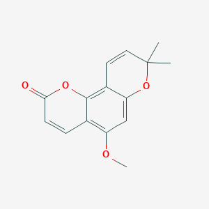 molecular formula C15H14O4 B8255409 5-Methoxyseselin CAS No. 31525-76-5