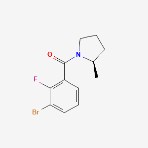 (R)-(3-Bromo-2-fluorophenyl)(2-methylpyrrolidin-1-yl)methanone