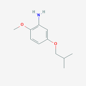 molecular formula C11H17NO2 B8255473 5-Isobutoxy-2-methoxyaniline 