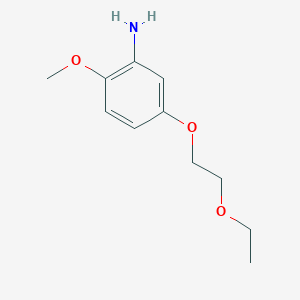 5-(2-Ethoxyethoxy)-2-methoxyaniline