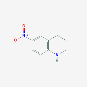 molecular formula C9H10N2O2 B082555 6-硝基-1,2,3,4-四氢喹啉 CAS No. 14026-45-0