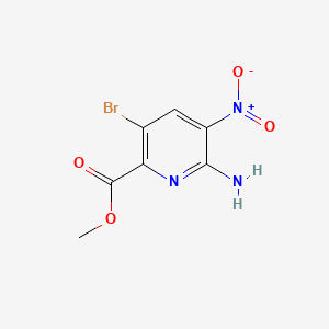 Methyl 6-amino-3-bromo-5-nitropyridine-2-carboxylate