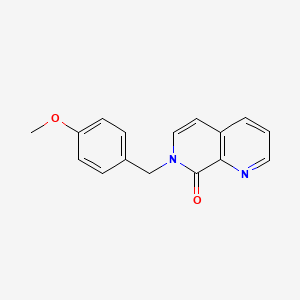7-[(4-Methoxyphenyl)methyl]-1,7-naphthyridin-8-one