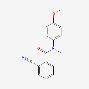 2-cyano-N-(4-methoxyphenyl)-N-methylbenzamide