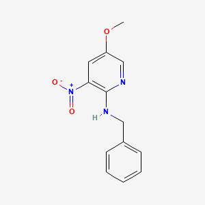 N-benzyl-5-methoxy-3-nitropyridin-2-amine