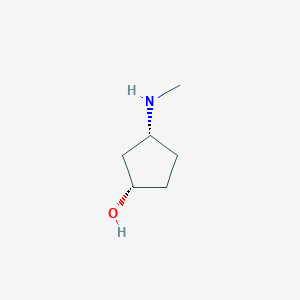 cis-3-(Methylamino)cyclopentanol