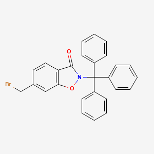 6-(bromomethyl)-2-triphenylmethyl-1,2-benzisoxazol-3(2H)-one