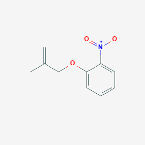 molecular formula C10H11NO3 B082560 o-(2-Methylallyloxy)nitrobenzene CAS No. 13414-54-5