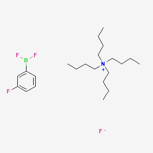 Difluoro-(3-fluorophenyl)borane;tetrabutylazanium;fluoride