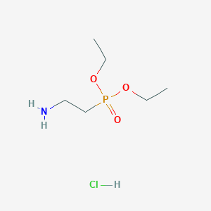 molecular formula C6H17ClNO3P B8256169 Diethyl (2-aminoethyl)phosphonate hydrochloride 