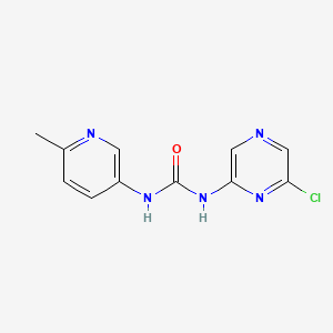 1-(6-Chloropyrazin-2-yl)-3-(6-methylpyridin-3-yl)urea