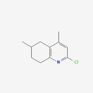 2-Chloro-4,6-dimethyl-5,6,7,8-tetrahydroquinoline