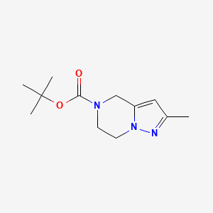 tert-butyl 2-methyl-6,7-dihydro-4H-pyrazolo[1,5-a]pyrazine-5-carboxylate