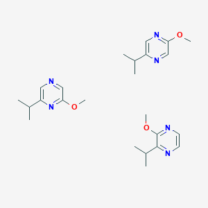 molecular formula C24H36N6O3 B8256311 2-Methoxy-3(5 or 6)-isopropylpyrazine 