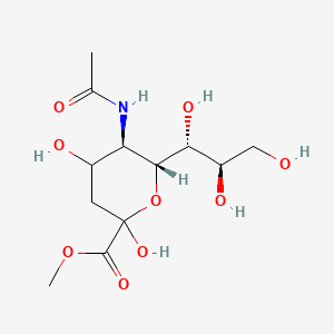 molecular formula C12H21NO9 B8256341 N-乙酰-|A-神经氨酸甲酯 