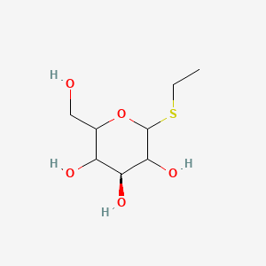 molecular formula C8H16O5S B8256368 (4S)-2-ethylsulfanyl-6-(hydroxymethyl)oxane-3,4,5-triol 