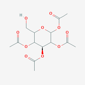 [(4S)-4,5,6-triacetyloxy-2-(hydroxymethyl)oxan-3-yl] acetate